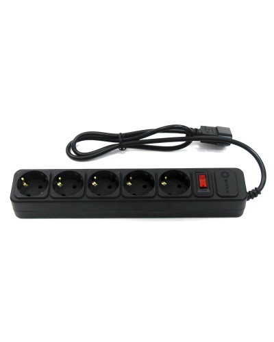 SP5B-110U. Сетевой фильтр 5 розеток, 1м, черный. 5bites в Раменском