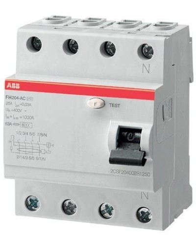 FH204 AC-40/0,03 (2CSF204004R1400). Выключатель дифференциального тока (УЗО). ABB в Раменском