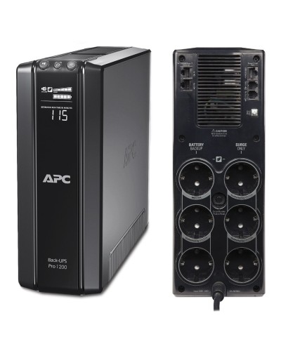 BR1200G-RS APC Back-UPS Pro 1200 ВА. Источник бесперебойного питания. APC в Раменском