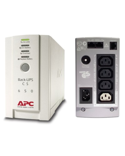 BK650EI APC Back-UPS 650 ВА. Источник бесперебойного питания. APC в Раменском
