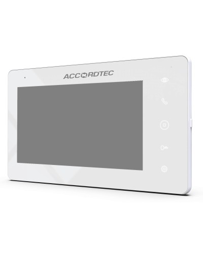 AT-VD720W WH. Монитор домофона цветной с функцией «свободные руки». AccordTec в Раменском