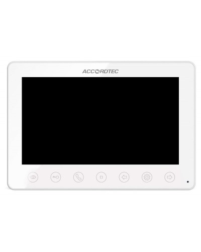 AT-VD751C/M/SD WH. Монитор домофона цветной с функцией «свободные руки». AccordTec в Раменском