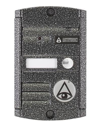 AVP-451 (PAL) (цвет серебро). Вызывная видеопанель цветная. Activision в Раменском