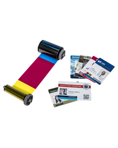 ASOL-YMCKO250. Лента полноцветная с черной панелью и оверлеем (YMCKO) с чистящим роликом. Advent SOLID в Раменском