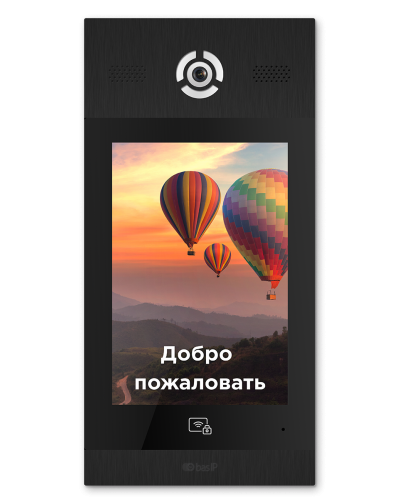 AA-14FB BLACK. Вызывная панель подъездного IP-домофона. BAS-IP в Раменском