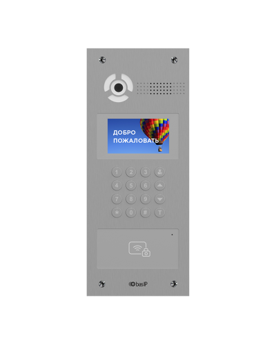 AA-07BD SILVER. Вызывная панель IP-домофона. BAS-IP в Раменском