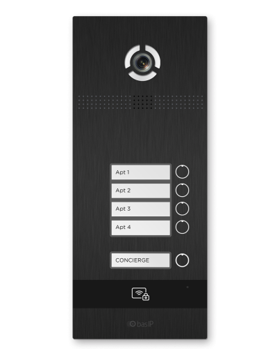 BI-04FB BLACK. Вызывная панель IP-домофона. BAS-IP в Раменском