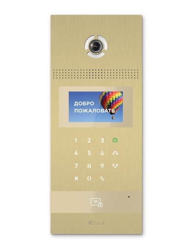 AA-12FB GOLD. Вызывная панель подъездного IP-домофона. BAS-IP в Раменском