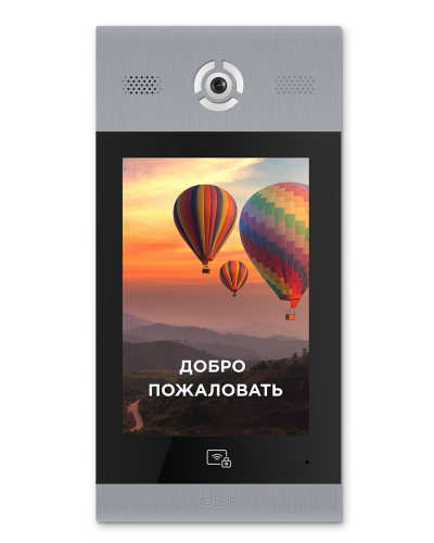 AA-14FB SILVER. Вызывная панель подъездного IP-домофона. BAS-IP в Раменском