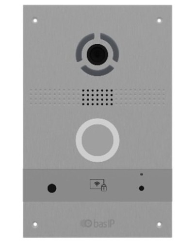 AV-08FB SILVER. Вызывная панель IP-домофона. BAS-IP в Раменском