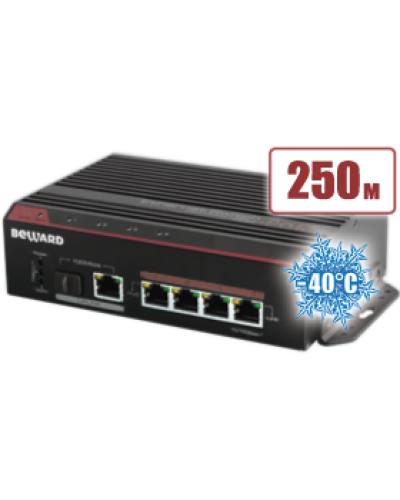 STP-411HP. Коммутатор 4-портовый. Beward в Раменском
