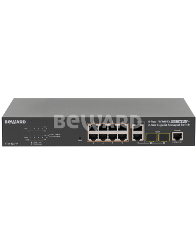 STW-822HP. Коммутатор 8-портовый. Beward в Раменском