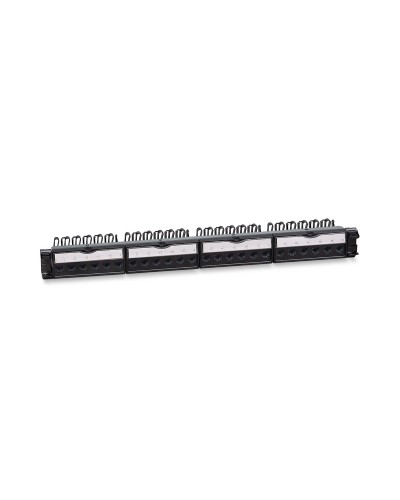 PL-24-KJ-RJ45-Cat.6a-180T (11832c): Патч-панель 19" (1U), 24 порта RJ-45, категория 6a, с задним кабельным организатором в Раменском