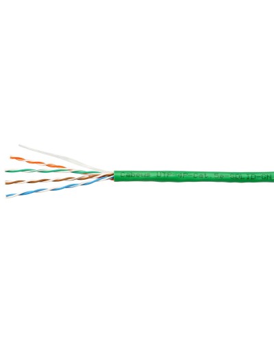 UTP-4P-Cat.5e-SOLID-LSLTx-GN (10990c). Кабель «витая пара» (LAN) для структурированных систем связи. CABEUS в Раменском