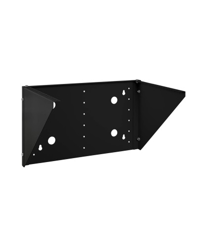NC-6U-V-BK (12027c). Кронштейн настенный вертикальный 19 6U, цвет черный. CABEUS в Раменском