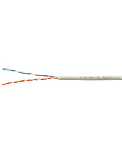 UTP-2P-Cat.5e-SOLID-GY-LIGHT-100 (11078c-5). Кабель «витая пара» (LAN) для структурированных систем связи. CABEUS в Раменском