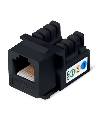 KJ-RJ12-90-BK (9481c): Вставка Keystone Jack в Раменском