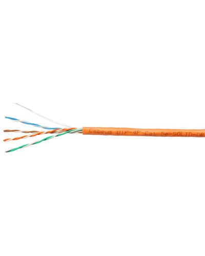 UTP-4P-Cat.5e-SOLID-OR (7253c). Кабель «витая пара» (LAN) для структурированных систем связи. CABEUS в Раменском