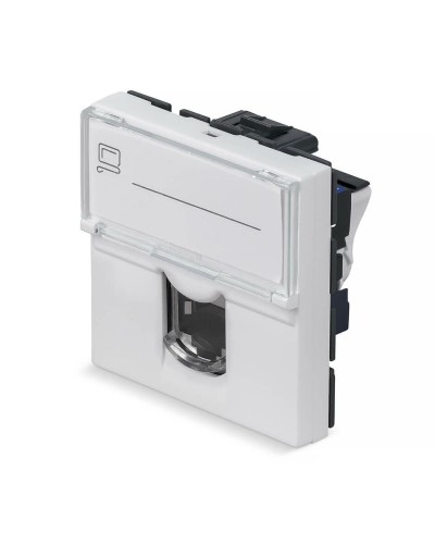 KJ-RJ45-Cat.6-180T-FP-L-45 (11842c): Вставка Keystone Jack RJ-45 в Раменском