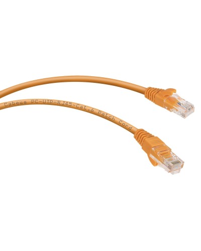 PC-UTP-RJ45-Cat.6-0.3m-OR (8696c), оранжевый. Патч-корд медный. CABEUS в Раменском