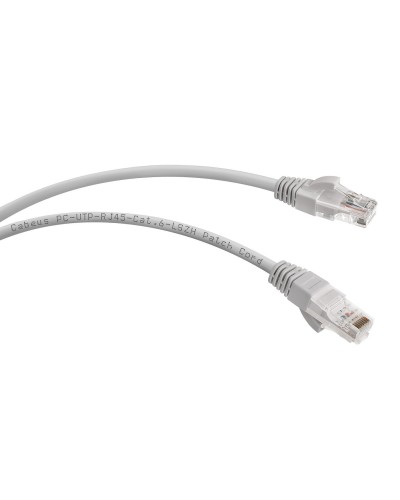 PC-UTP-RJ45-Cat.6-0.3m-LSZH (8875c), серый. Патч-корд медный. CABEUS в Раменском