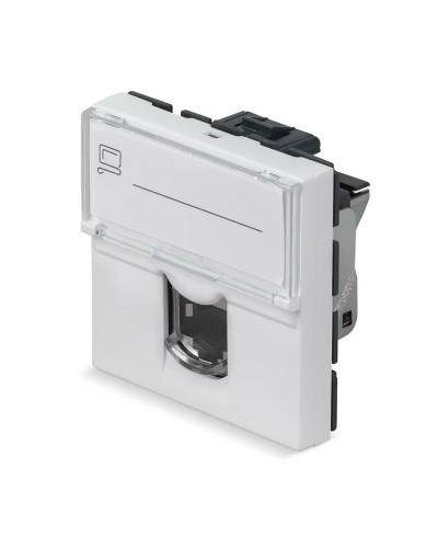 KJ-RJ45-Cat.6-SH-180T-FP-L-45 (11843c): Вставка Keystone Jack RJ-45 в Раменском