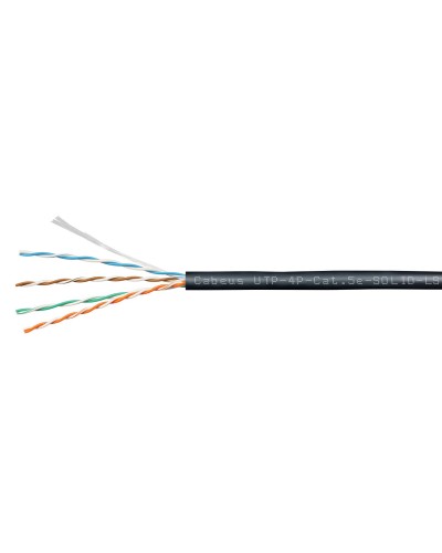UTP-4P-Cat.5e-SOLID-LSZH-BK (9781c). Кабель «витая пара» (LAN) для структурированных систем связи. CABEUS в Раменском