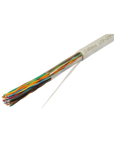 UTP-25P-Cat.5-IN (7281c). Кабель «витая пара» (LAN) для структурированных систем связи. CABEUS в Раменском