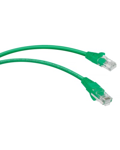 PC-UTP-RJ45-Cat.5e-0.3m-GN-LSZH (9503c), зелёный. Патч-корд медный. CABEUS в Раменском