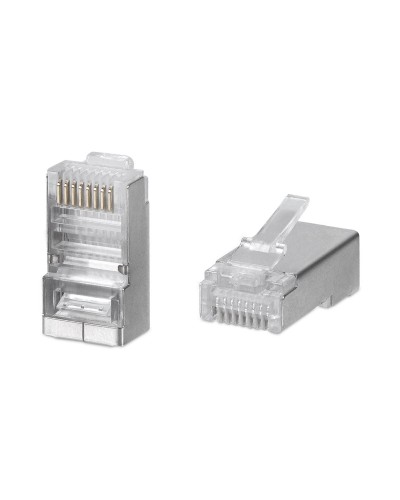 8P8C-SH (100 шт) (7010c). Разъем RJ-45. CABEUS в Раменском