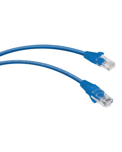 PC-UTP-RJ45-Cat.5e-0.3m-BL-LSZH (9527c), синий. Патч-корд медный. CABEUS в Раменском