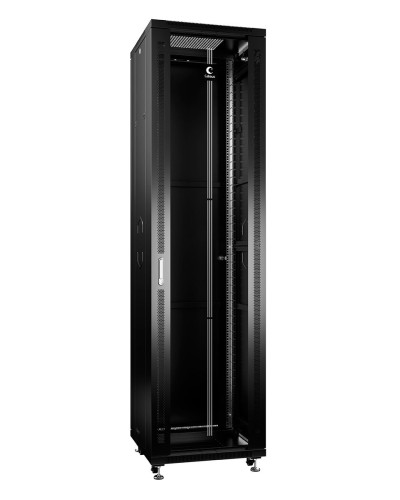 SH-05C-42U60/100-BK (8544c). Шкаф телекоммуникационный 19 напольный 42U. CABEUS в Раменском