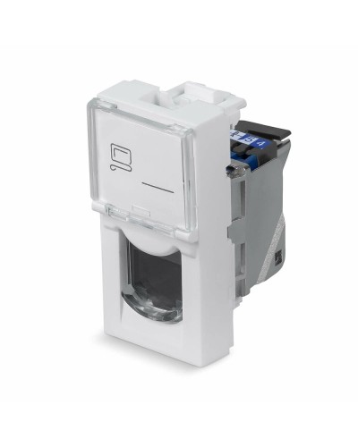 KJ-RJ45-Cat.6-SH-180T-FP-L-22,5 (11841c): Вставка Keystone Jack RJ-45 в Раменском