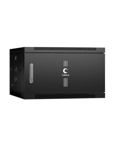SH-05F-6U60/45m-BK (8599c). Шкаф телекоммуникационный 19 настенный 6U. CABEUS в Раменском