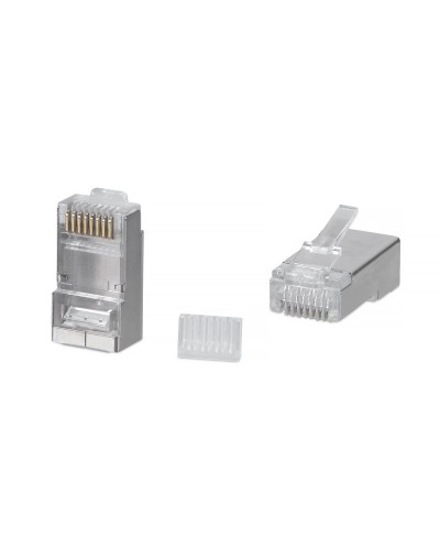 8P8C-SH-C6-TWP (100 шт) (7779c). Разъем RJ-45. CABEUS в Раменском