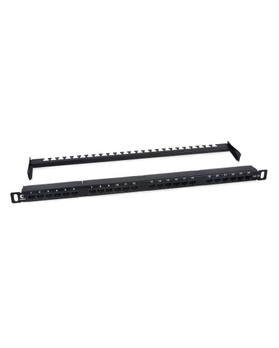 PLHD-24-Cat.6a-Dual-180-0,5U (9665c): Патч-панель 19" в Раменском