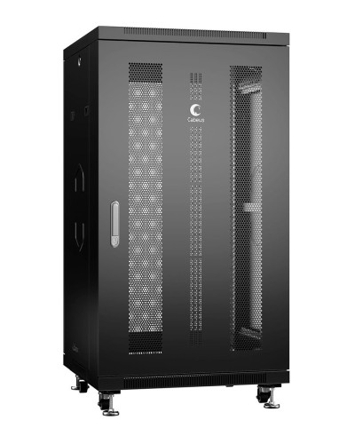 ND-05C-22U60/60-BK (8549c). Шкаф телекоммуникационный 19 напольный 22U. CABEUS в Раменском