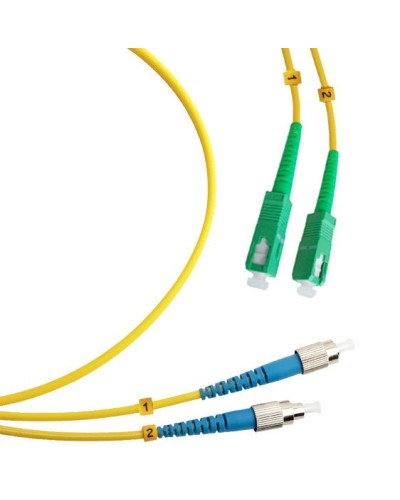 FOP(d)-9-SC/APC-FC/UPC-2m (8123c). Патч-корд оптический. CABEUS в Раменском