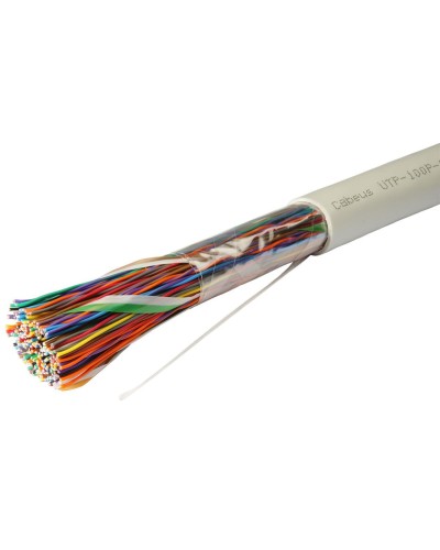 UTP-100P-Cat.3-IN (7284c). Кабель «витая пара» (LAN) для структурированных систем связи. CABEUS в Раменском