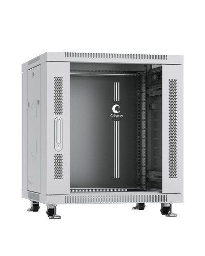SH-05C-12U60/60 (7645c). Шкаф телекоммуникационный 19 напольный 12U. CABEUS в Раменском