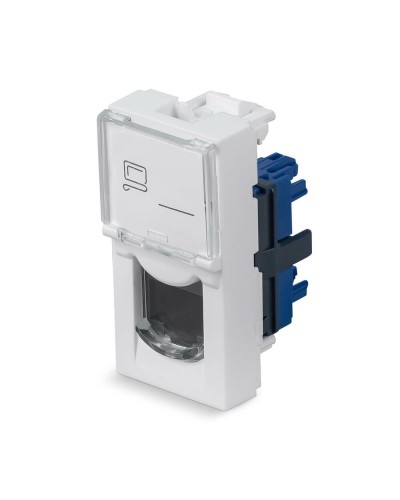 KJ-RJ45-Cat.6-180T-FP-L-22,5 (11840c): Вставка Keystone Jack RJ-45 в Раменском