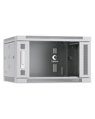 SH-05F-6U60/60 (7063c). Шкаф телекоммуникационный 19 настенный 6U. CABEUS в Раменском