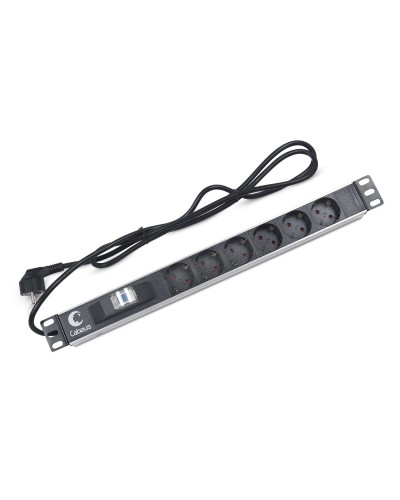 PDU-6P-B-2EU (7292c). Блок розеток 19. CABEUS в Раменском