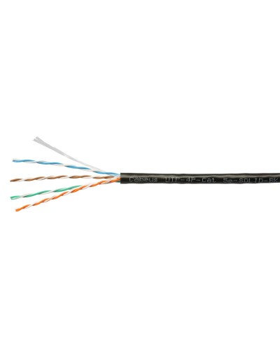 UTP-4P-Cat.5e-SOLID-BK-100 (7252c-5). Кабель «витая пара» (LAN) для структурированных систем связи. CABEUS в Раменском