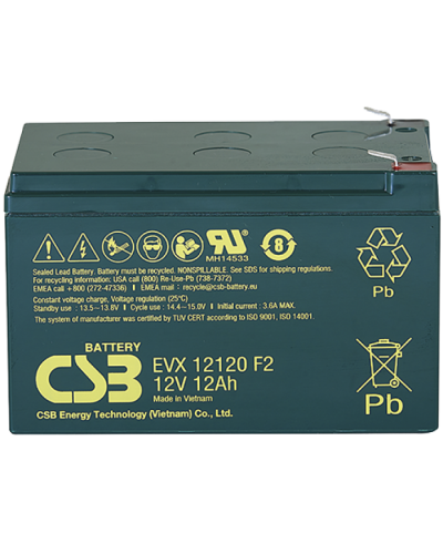 CSB EVX 12120. Аккумулятор герметичный свинцово-кислотный. CSB в Раменском
