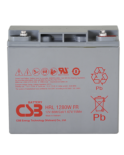 CSB HRL 1280W FR. Аккумулятор герметичный свинцово-кислотный. CSB в Раменском