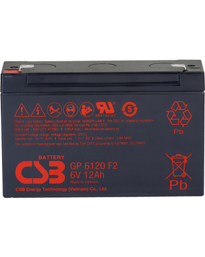 CSB GP 6120. Аккумулятор герметичный свинцово-кислотный. CSB в Раменском