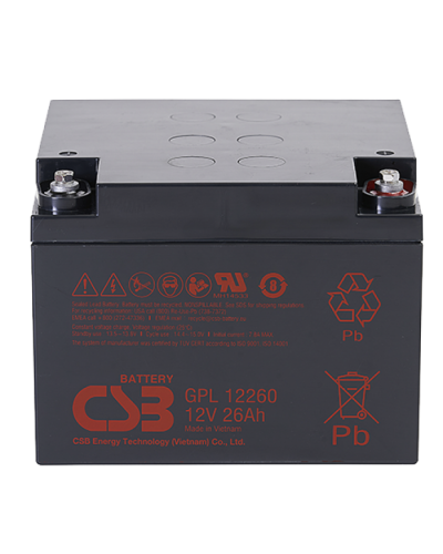 CSB GPL 12260. Аккумулятор герметичный свинцово-кислотный. CSB в Раменском