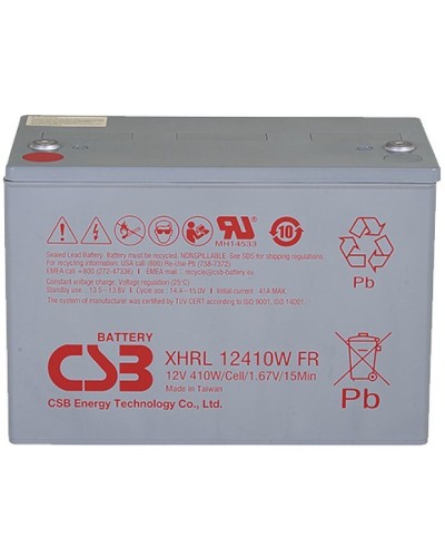 CSB XHRL 12410W FR. Аккумулятор герметичный свинцово-кислотный. CSB в Раменском