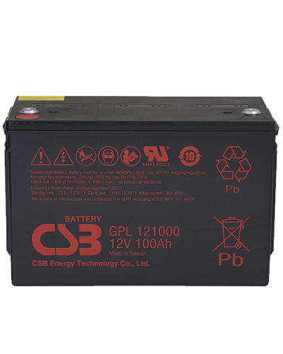 CSB GPL 121000. Аккумулятор герметичный свинцово-кислотный. CSB в Раменском